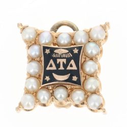 Delta tau delta pledge pin