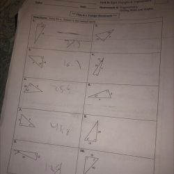 Unit 7 right triangles and trigonometry homework 2 answer key