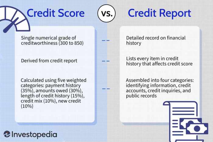 Quincy listed information from his credit report